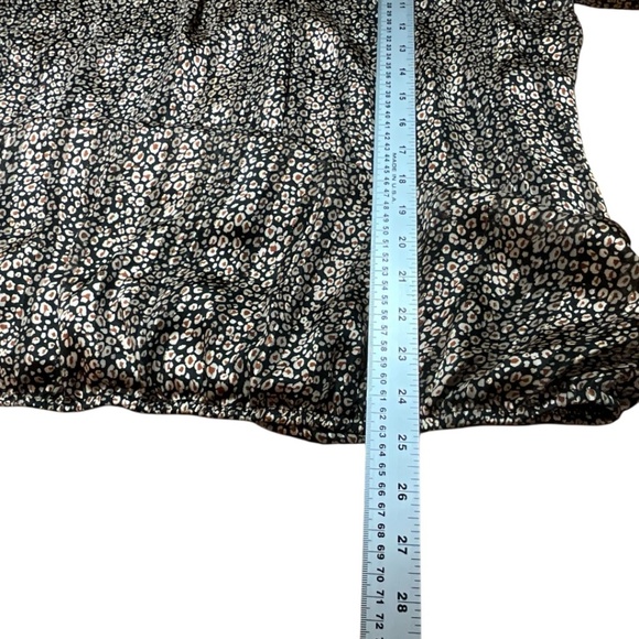 HAVER LONDON Easy Care Poly Bubble Hem Top Bubble Sleeves Fully Lined US Sz 1X - Picture 7 of 11